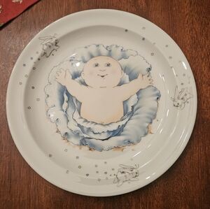 Cabbage Patch Doll Porcelaine Plate (Vintage 1984)